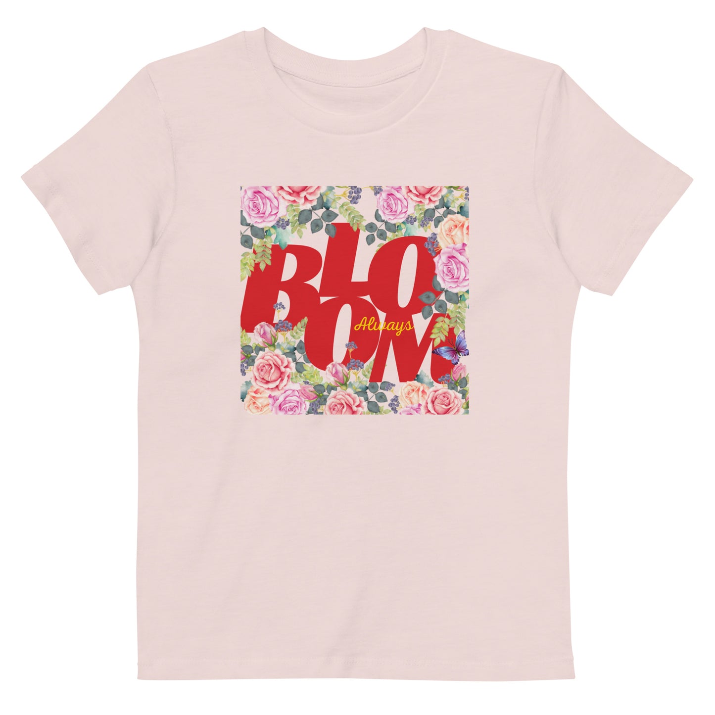 Floral Bloom Always Organic cotton kids t-shirt